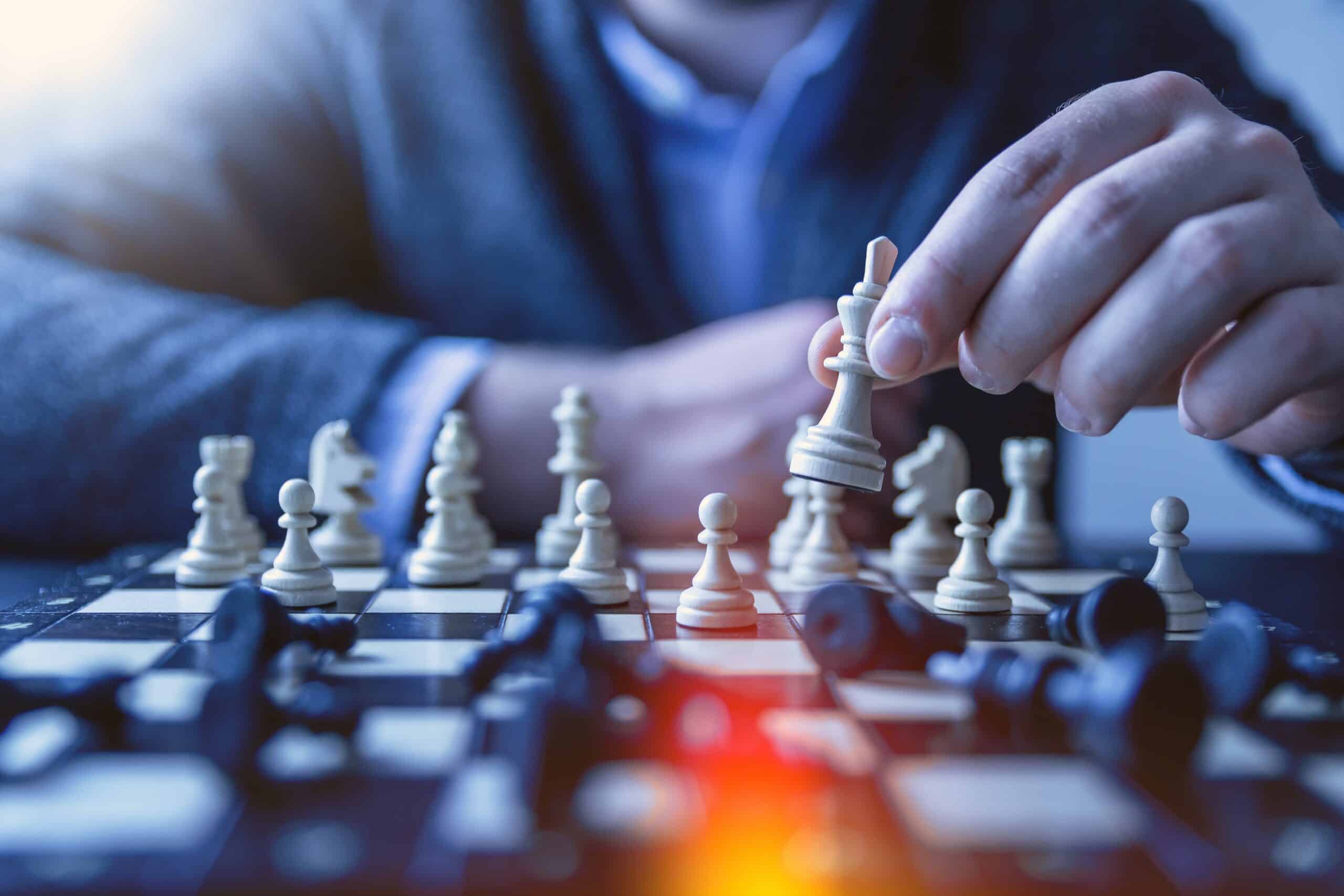 A game of chess is like an HR strategy: every move counts