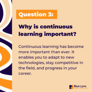 Benefits of continuous learning in the workplace