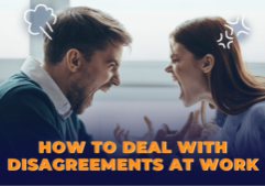 How to deal with disagreements at work